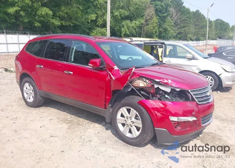 2014 Chevrolet Traverse 1Lt из США, поврежденный, VIN 1GNKRGKD3EJ271358